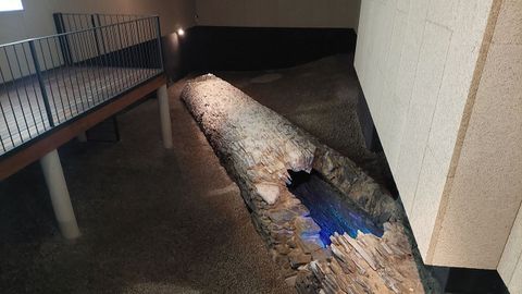 Los restos de la cloaca romana de Lugo