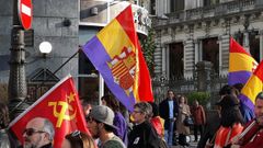 Manifestaci�n por la III Rep�blica en Oviedo