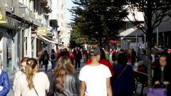 Ambiente de la calle Barcelona por la ma�ana