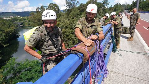 Concurso de patrullas de la Brilat en Monteporreiro