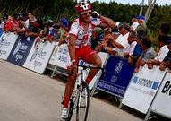 Enrique Salgueiro, cuando gan� la etapa reina del Joaquim Agostinho.