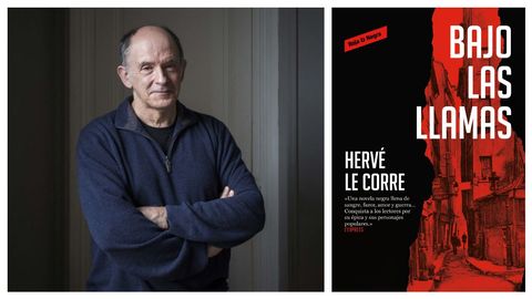 Herv� Le Corre (Burdeos, 1955), reconocido escritor franc�s de novela polic�aca, autor de �Bajo las llamas�