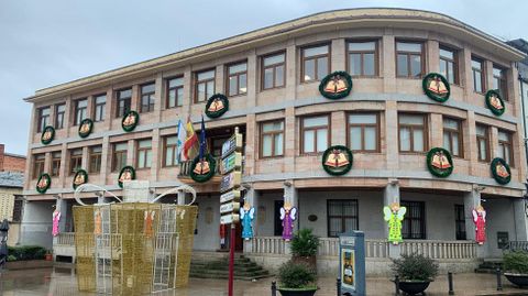 Imagen de la fachada del consistorio de A R�a.