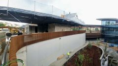 Obras de la estaci�n intermodal de Lugo