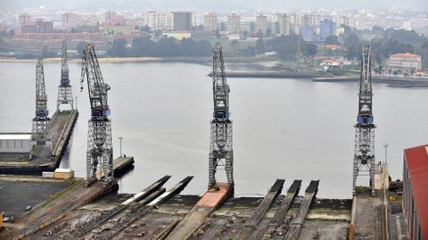 Astilleros de Navantia en Fene