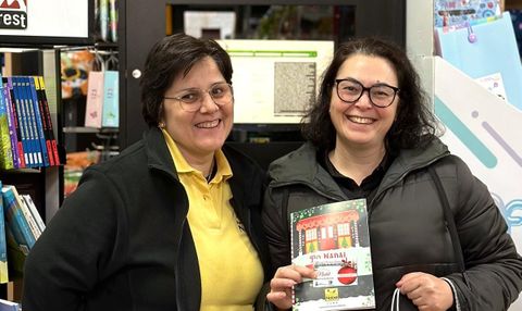 Una de las premiadas con 200 euros en la campaña de Vilanova Centro