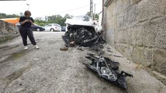 ACCIDENTE N-550 EN PONTEVEDRA