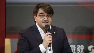 Massimo Benassi, director general del Deportivo, en el Sports Summit Madrid.