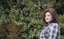 Pilar Fern�ndez L�pez preside el colectivo de trasplantados Tras Ril San. 