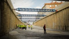 Entramos en el túnel del Sol y Mar