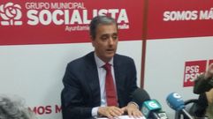 Jose Manuel Garc�a, en la rueda de prensa 