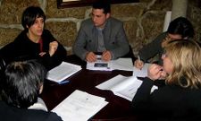 Representantes de Concello, Xunta y colectivo de comerciantes, estuvieron en la Mesa Local de Comercio