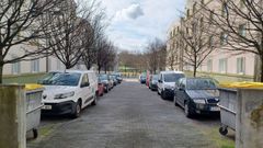 Calle Ecuador, donde un hombre apu�al� a otro