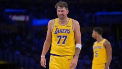 Foto de archivo de Luka Doncic con los Lakers.