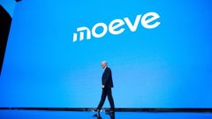 El consejero delegado de Moeve, Maarten Wetselaar, en la presentación de la nueva marca.