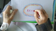 Taller Arte & Emociones en la unidad de cuidados paliativos del Hospital de Oza (Chuac) de A Coru�a