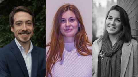 Javier Crespo, Sara Sim�n y Naya Pascual