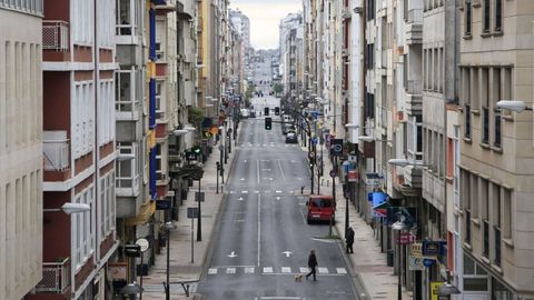 Los hechos tuvieron lugar en un domicilio de la Avenida da Coru�a