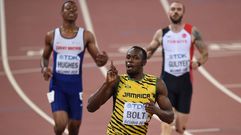 La final de los 200, en im�genes