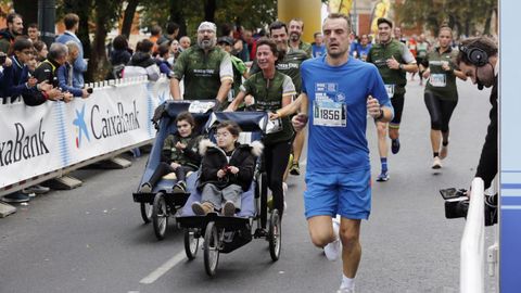 Carrera de San Martiño en Ourense.