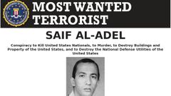 Ficha distribuida por el FBI de Saif al Adel, el posible sucesor de Al Zawahiri como lder de Al Qaida.