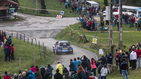 Imagen de un rallye organizado en el Principado