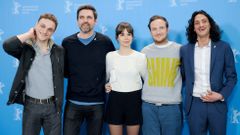 Laia Costa, en la Berlinale, con el reparto de �Victoria�