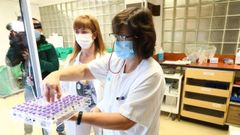 El personal sanitario del Cl�nico ha recibido las primeras vacunas