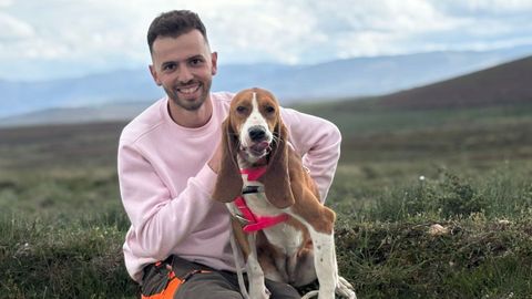 Caza con perro en Viana do Bolo.Emocionante disputa por los t�tulos provinciales de caza de jabal� con perros de rastro, puntuable para la Copa Galicia
