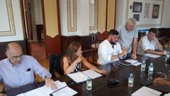 Grupo municipal nacionalista ao completo