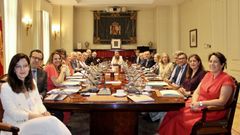 El Consejo General del Poder Judicial, este miércoles durante el pleno.