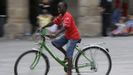 �Queridos Reyes Magos: Este a�o no os olvid�is de traerme una bicicleta�