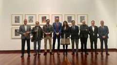 Inauguraci�n en Vigo de la muestra fotogr�fica sobre la pizarra