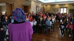 O acto do Carballi�o tivo lugar no sal�n de plenos
