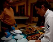 En Lal�n hubo una cata de productos dentro del plan de mejora.