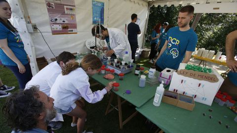 Da de la Ciencia en la Calle, en A Corua