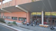 Exterior de la cafeter�a de la facultad de Humanidades