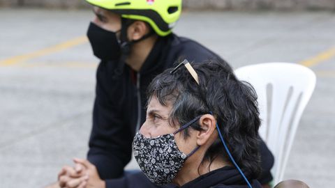 Mar�a Mar�n y �lex Voces, dos de los cinco monitores de la asociaci�n