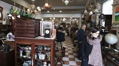 Comienza en Sarria la feria de antig�edades y restauraci�n