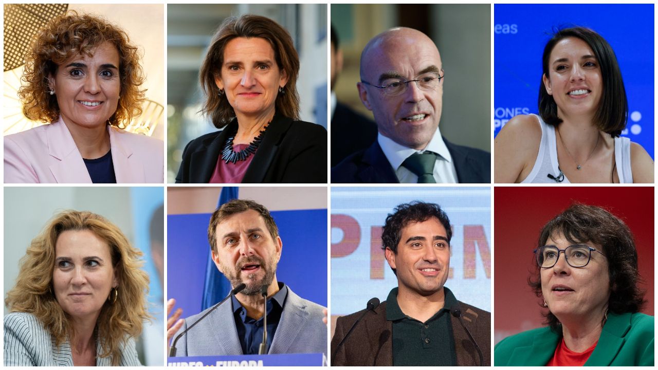 Los principales candidatos a las elecciones europeas del 9J