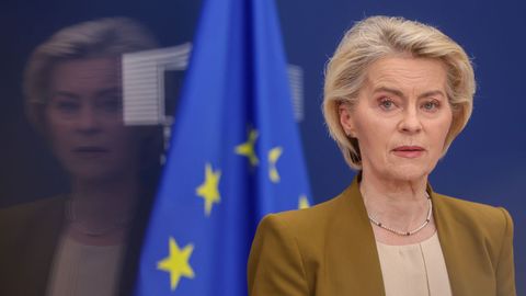 La presidenta de la Comisi�n Europea, Ursula von der Leyen.