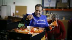 Los bancos de alimentos reparten en Galicia millones de kilos 