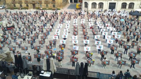 Concentraci�n pola oficialid� del asturianu.