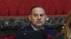 El exministro Jos� Luis �balos en el banquillo de los acusados en el primer d�a del juicio contra �l.