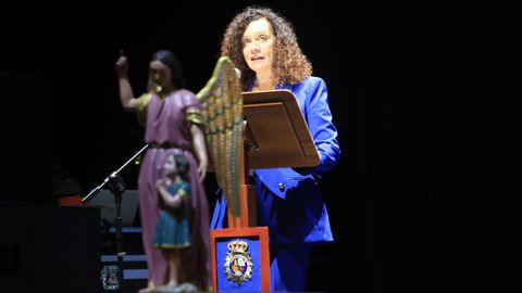 Fiesta de la Polic�a Nacional en Lugo, discursos