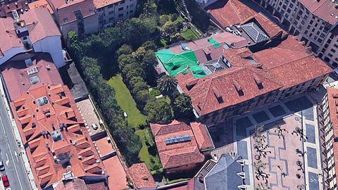 Palacio del marqu�s de San Feliz, junto a la plaza de El Font�n