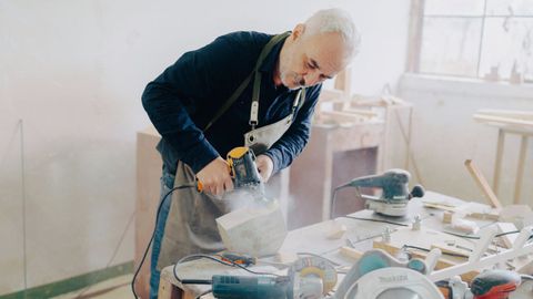 Taller del artista ourensano Jorge Varela