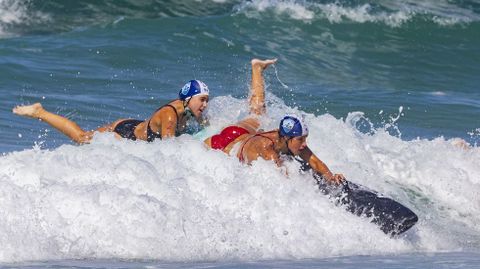 Razo se convierte en el escenario del campeonato de Espa�a de salvamento y socorrismo