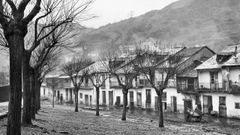 La imagen est� datada en Compostela en los a�os 60 por su autor, pero hay dudas sobre si la localizaci�n es la correcta