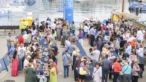Sardi�ada popular en Sanxenxo